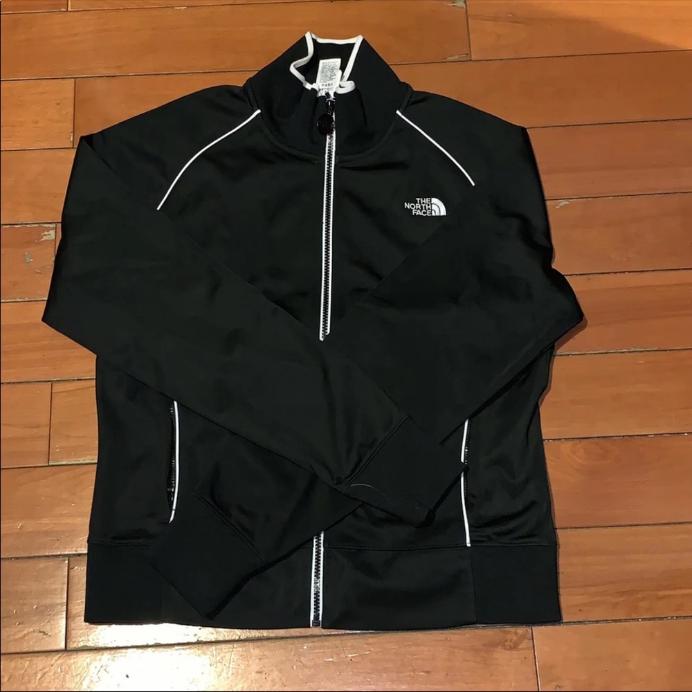 The North Face black and white sweater